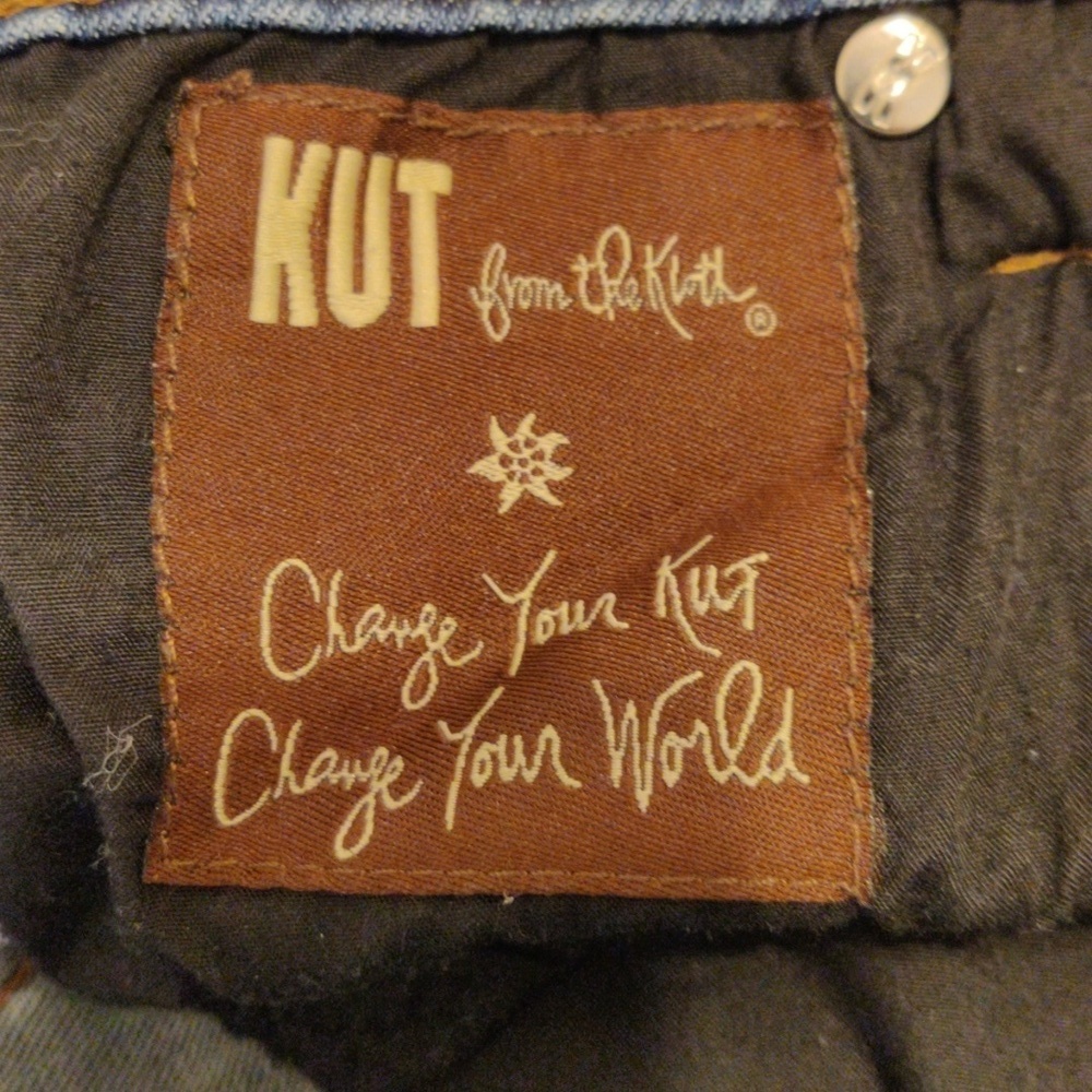 KUT. Women's Blue Jeans - Picture 13 of 13